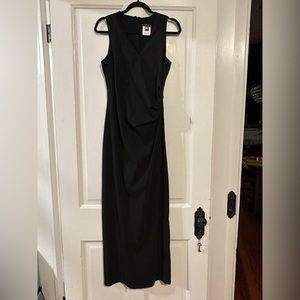 Versus by Versace black maxi dress super flattering